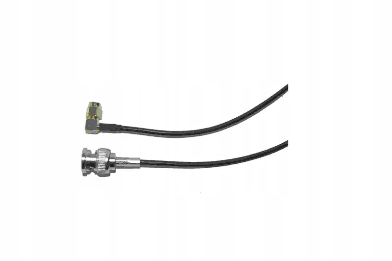 Kabel wtyk Bnc prosty/wtyk Sma kątowy RG174,12m