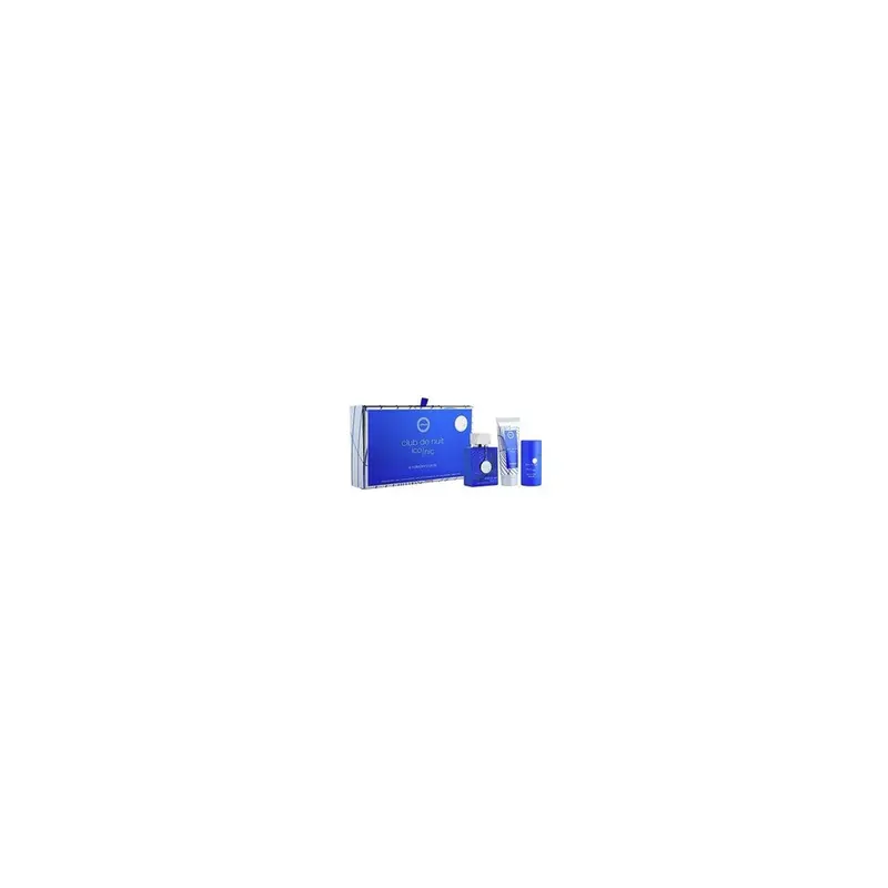 Armaf Club De Nuit Blue Iconic Zestaw upominkowy woda perfumowana 105 ml, żel pod prysznic 100 ml i dezodorant 75 g