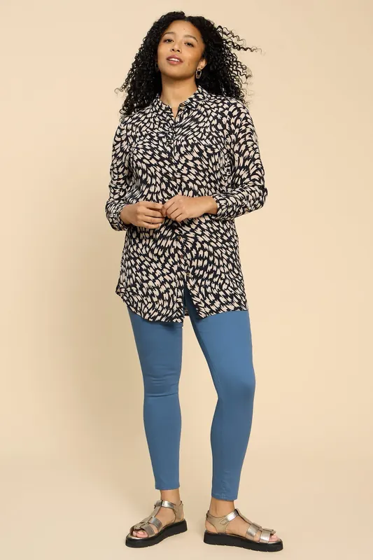 White Stuff Janey Jegging Mid Blue Maat: 6 | Leggings Outlet | Dames | Blauw