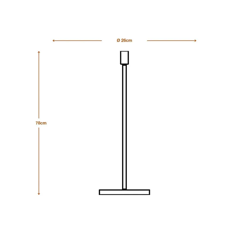 Lampa stojąca OSRAM DECOR STICK, beżowa, wysokość 78 cm, 1 x E27