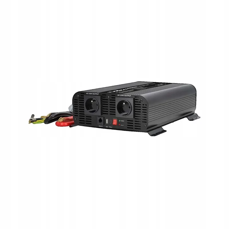 Ondulátor Nedis Pip200012ebk hliník 2000 W