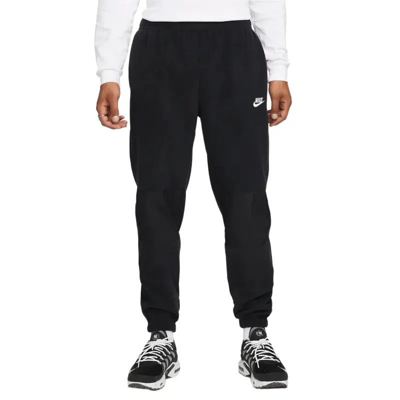 Nike Club Fleece Pant DQ4901-010, Męskie, Czarne, spodnie, poliester, rozmiar: XS