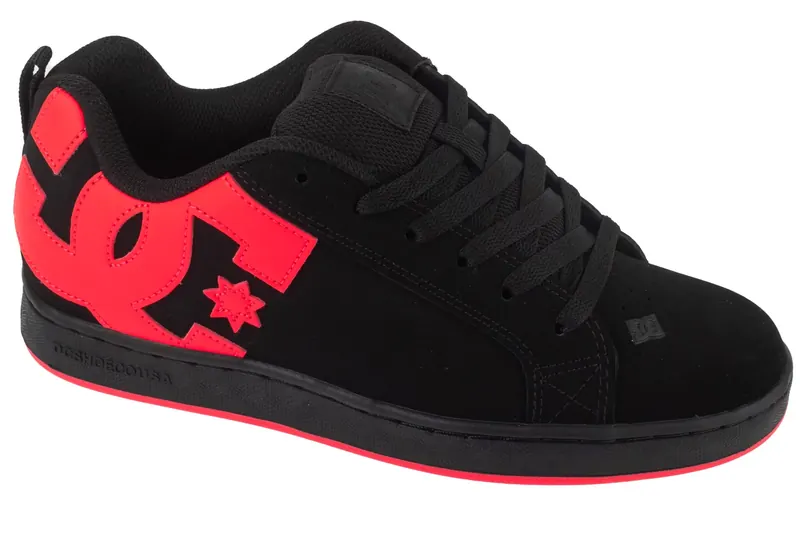 DC Shoes Court Graffik 300678-BHP, Unisex, Czarne, buty sneakers, skóra, rozmiar: 36