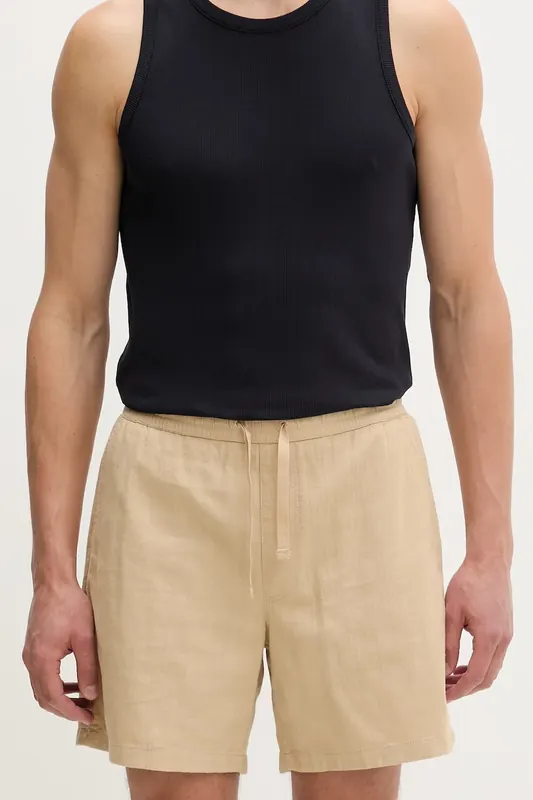 Tommy Jeans szorty męskie z lnem