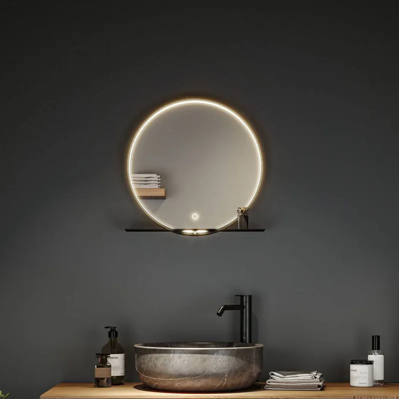 Paulmann Miro Lustro ścienne LED CCT Ø50cm Framelight