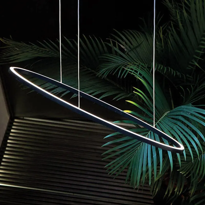 Lampa wisząca Nemo Ellisse Mega LED Up 2 700K czarna