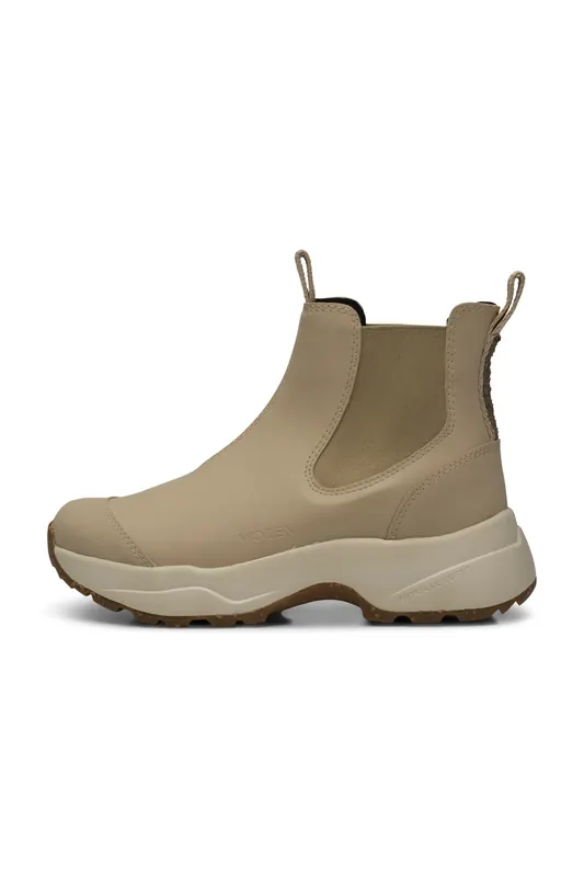 Woden Siri Waterproof Coffee Cream Maat: 38 | Laarzen Outlet | Dames | Beige