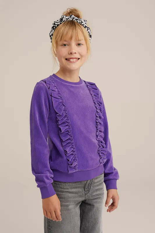 We Fashion Sweater Lavender Maat: 170/176 | Truien Outlet | kids | Paars