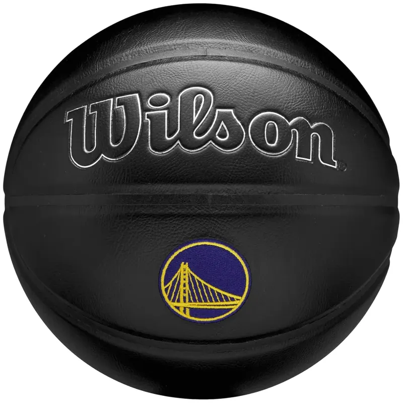 Wilson NBA Team Premiere Golden State Warriors Ball WZ4026410XB, Unisex, Czarne, piłki do koszykówki, Guma, rozmiar: 7