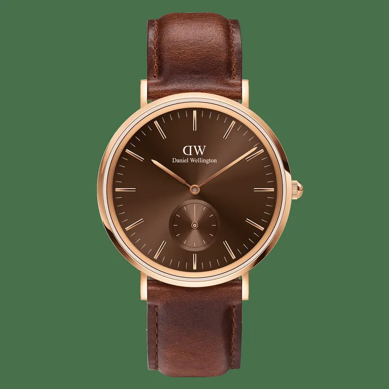 Daniel Wellington DW Watch Classic Multi-Eye St Mawes Amber Rose Gold 40mm