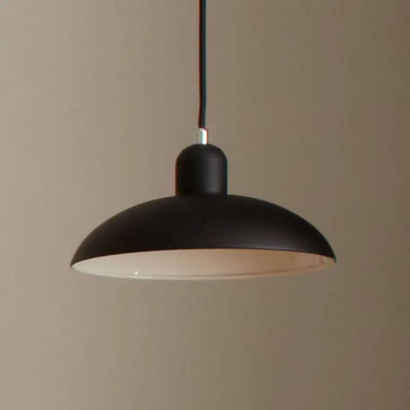 FRITZ HANSEN lampa wisząca Kaiser Idell 6631-P, czarna, matowa