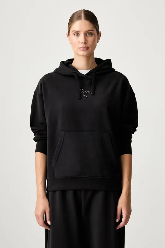 Puma  Essentials bluza z kapturem z bawełną damska