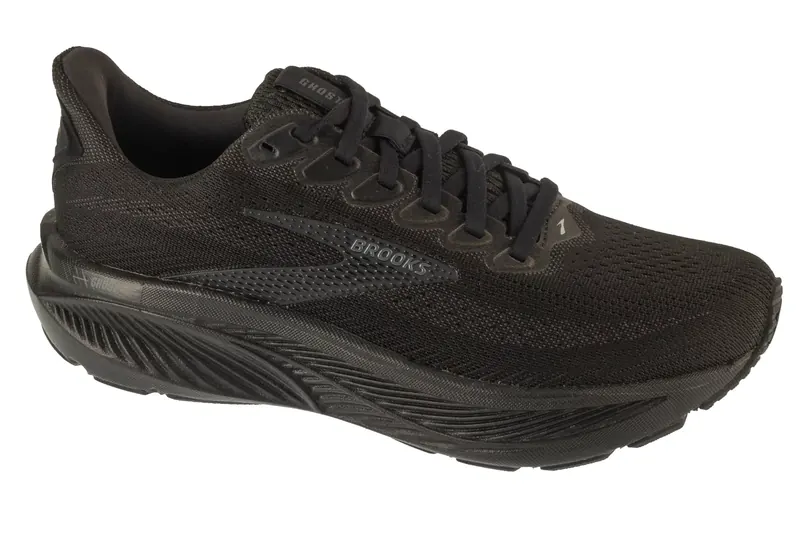 Brooks Ghost 17 1204311B020, Damskie, Czarne, buty do biegania, tkanina, rozmiar: 38,5