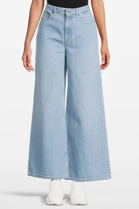 Mud Jeans Wyde Sara Sun Stone Maat: W34L32 | Flared Jeans Outlet | Dames | Blauw