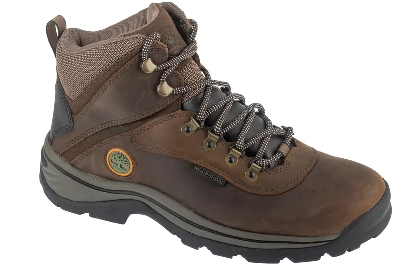 Timberland White Ledge WP Mid TB112135214, Męskie, Brązowe, buty trekkingowe, Skóra olejowana, rozmiar: 41