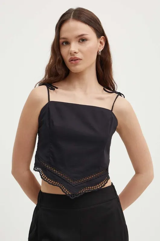 Sisley top bawełniany