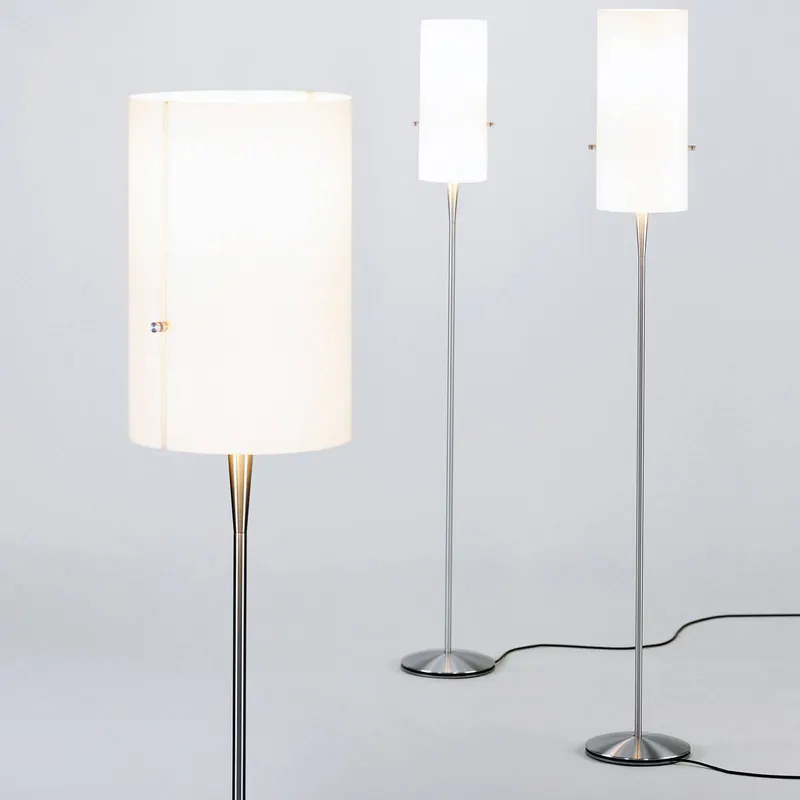 serien.lighting Club M – lampa stojąca LED, aluminium