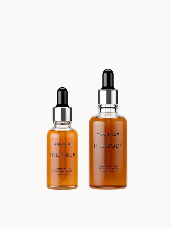 Tan-Luxe The Face + Body Duo