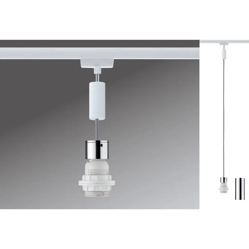 Lampa wisząca Paulmann URail 2Easy Basic, biała