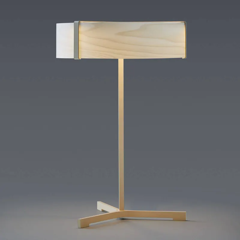 LZF Thesis lampa stołowa LED kość słoniowa
