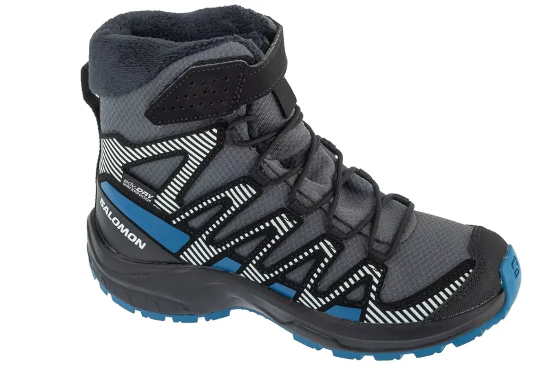 Salomon XA Pro 3D V8 Winter SCWP J L47857400, Dla chłopca, Szare, buty trekkingowe, tkanina, rozmiar: 31