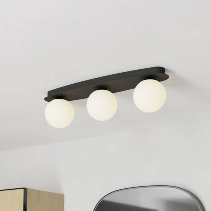 Lampa sufitowa EGLO CASTROVIDO, czarna, 58 cm, 3-punktowa, IP44, G9-LED