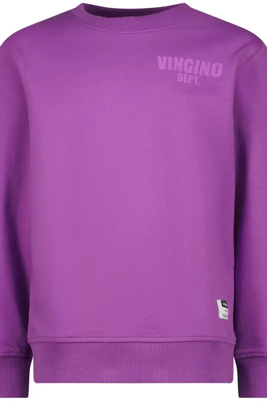 Vingino Basic-crew True Purple Maat: 16 | Sportkleding Outlet | kids | Paars