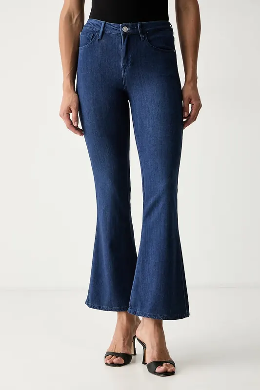 Guess jeansy flare damskie CARTER