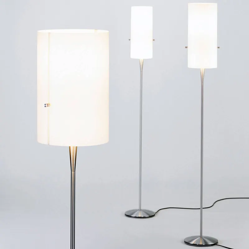 serien.lighting Club S – lampa stojąca LED, aluminium