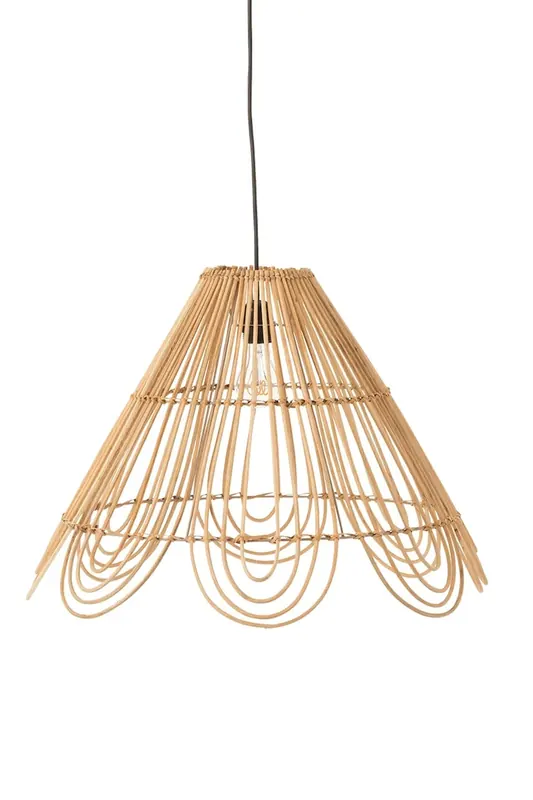 J-Line klosz wiszący z rattanu 38,5 x 58 cm