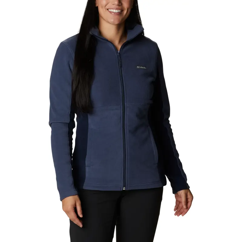Columbia Basin Trail III Full Zip Fleece 1938041466, Damskie, Granatowe, polary, poliester, rozmiar: L