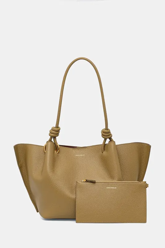 Coccinelle torebka shopper damska skórzana FINN