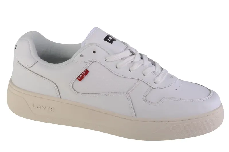 Levi's Glide 235200-713-51, Męskie, Białe, buty sneakers, skóra licowa, rozmiar: 42