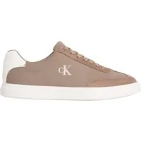 Calvin Klein Low Prof Cupsole Shoes Desert Taupe/bright White Maat: 40 | Sneakers Outlet | Heren | Bruin