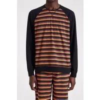 Paul Smith Men L/s Top Andy Brt Strp Artist_stripe Maat: M | Sweaters Outlet | Heren | Zwart