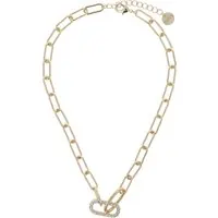 OTAZU Crystal Shackle Necklace Maat: OS | Kettingen Outlet | Dames | Goud