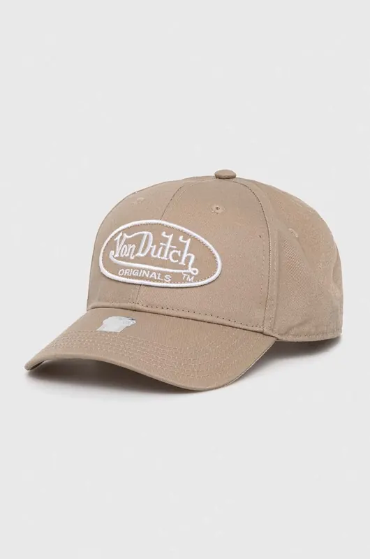 Von Dutch czapka z daszkiem bawełniana