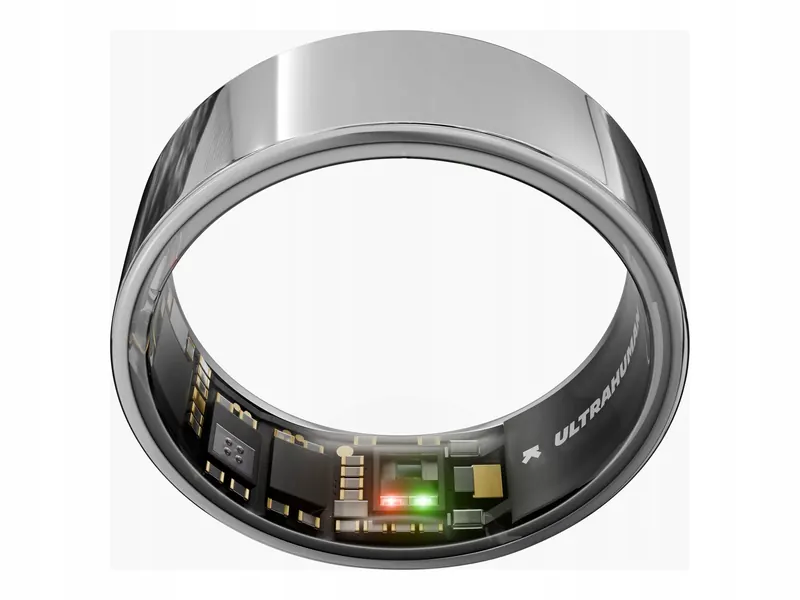 Ultrahuman Ring Air Space Silver Rozmiar 12 Inteligentny pierścień