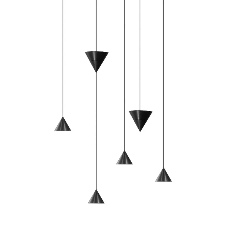Karman Filomena lampa wisząca LED 6-pkt. 2 700 K