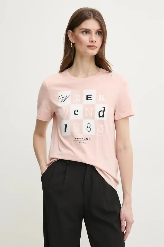 Weekend Max Mara t-shirt bawełniany