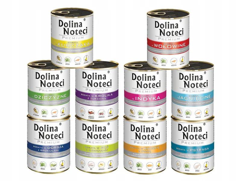 Dolina Noteci Premium Puszka MIX Smaków 10X800G