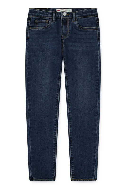 Levi's Girls 710 Super Skinny Essential Blue Maat: 10Y | Spijkerbroeken Outlet | kids | Blauw