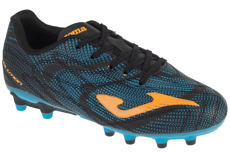 Joma Evolution Jr 2601 FG EVJS2601FG, Dla chłopca, Czarne, buty piłkarskie - korki, skóra syntetyczna, rozmiar: 39