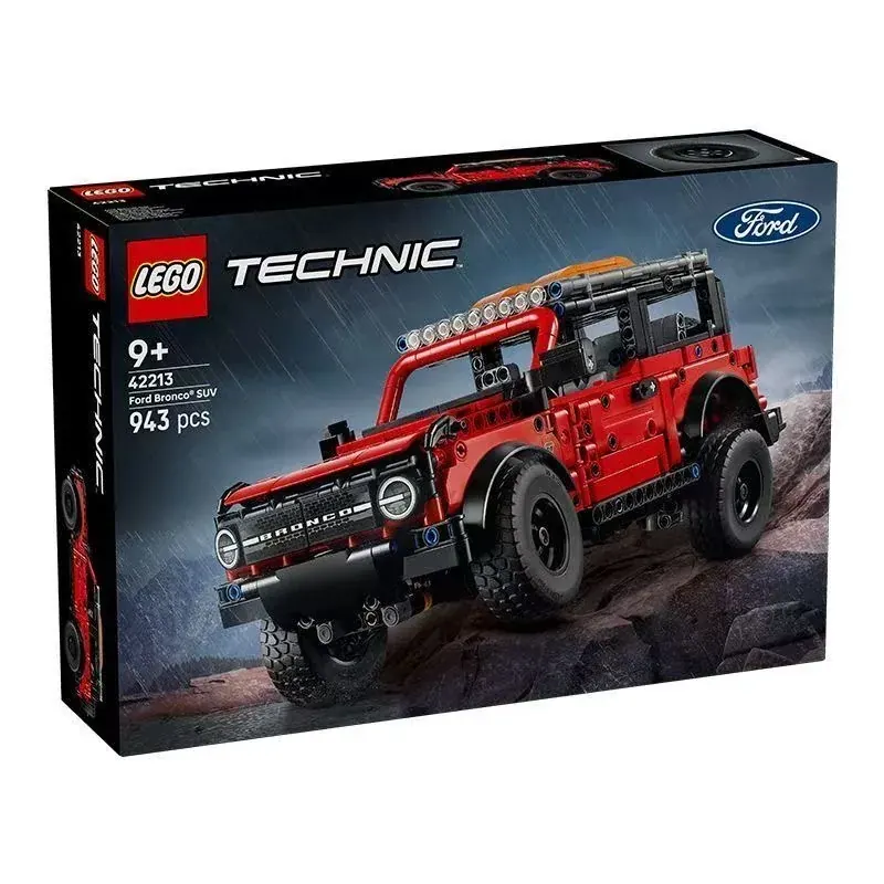 LEGO 42213 Ford Bronco SUV, zabawki z klocków konstrukcyjnych, idealne na prezenty świąteczne lub urodzinowe.