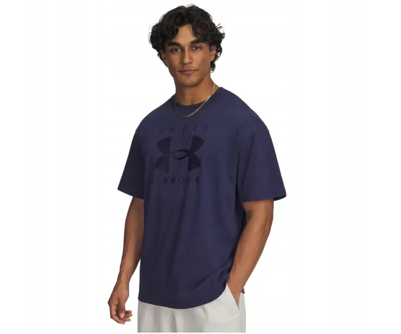 UNDER ARMOUR koszulka męska t-shirt z logo HW OS Branded (L)