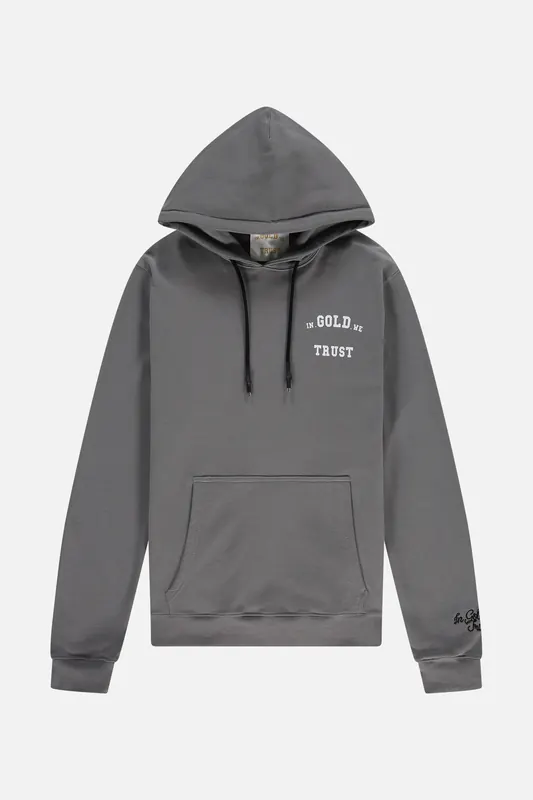 In Gold We Trust The Notorious Quiet Shade Maat: S | Hoodies Outlet | Unisex | Grijs