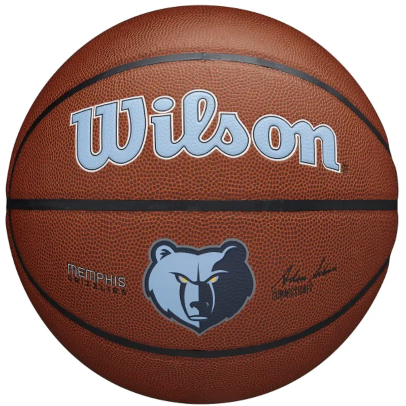 Wilson Team Alliance Memphis Grizzlies Ball WTB3100XBMEM, Unisex, Brązowe, piłki do koszykówki, Skóra kompozytowa, rozmiar: 7