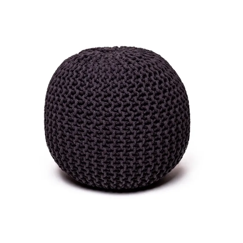 Ciemnoszary puf Bonami Essentials Jagger