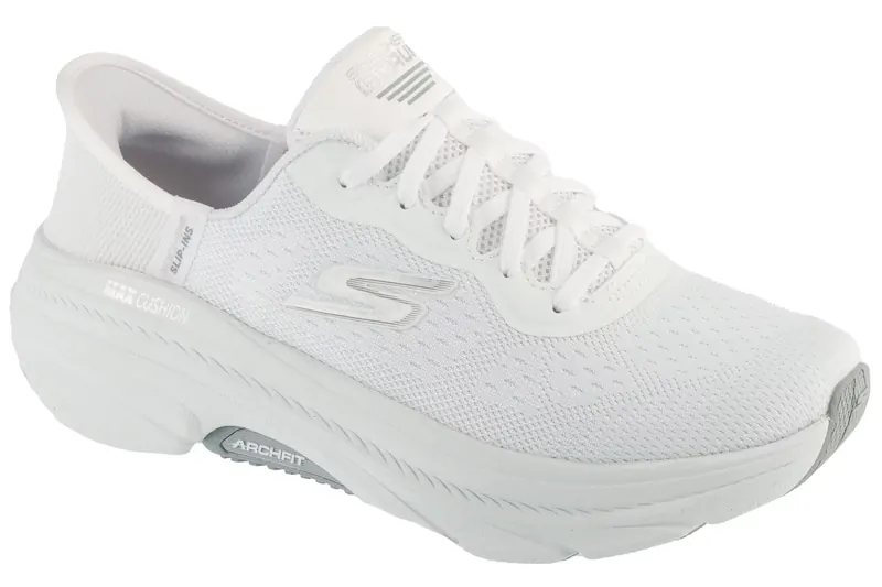Skechers Slip-Ins: Max Cushioning Arch Fit 2.0 - Antilles 128947-WSL, Damskie, Białe, buty sportowe, tkanina, rozmiar: 37,5