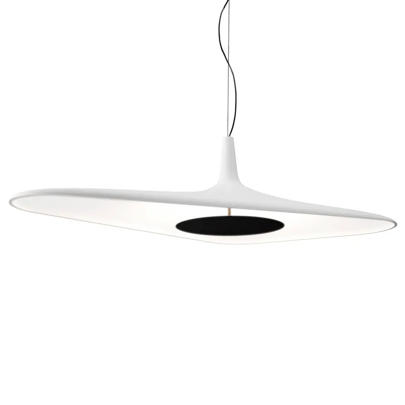 Luceplan Soleil Noir - lampa wisząca LED, biała